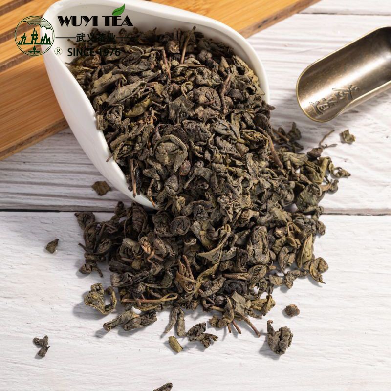 Jiulongshan Launched  Green Tea Gunpowder Tea Dl022 focusing on supplying tea to the international market.